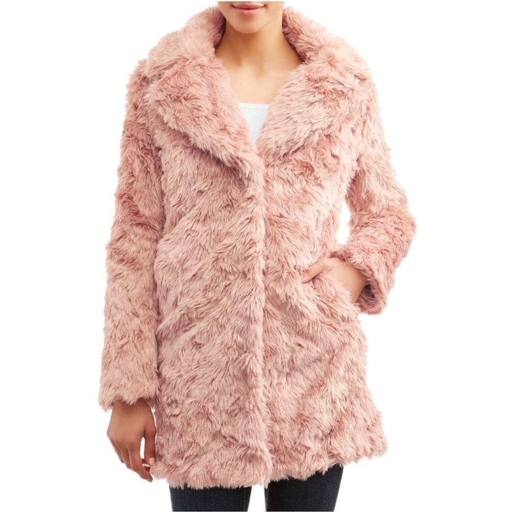 Kendall & Kylie Blush Teddy Jacket